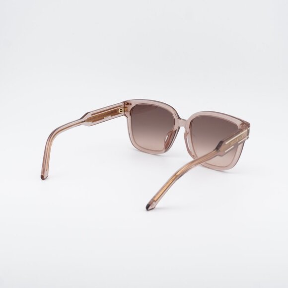 Dior DIORSIGNATURE S7F 40F1 Women Sunglasses Pink Square Frame, Pink Lenses main image 8